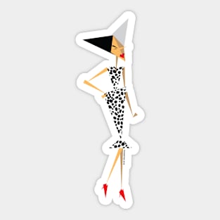 Cruella de Vil Sticker